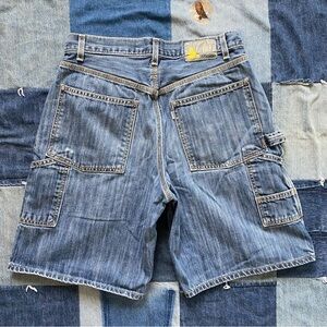 Levi’s silver tab carpenter jorts size 32” waist